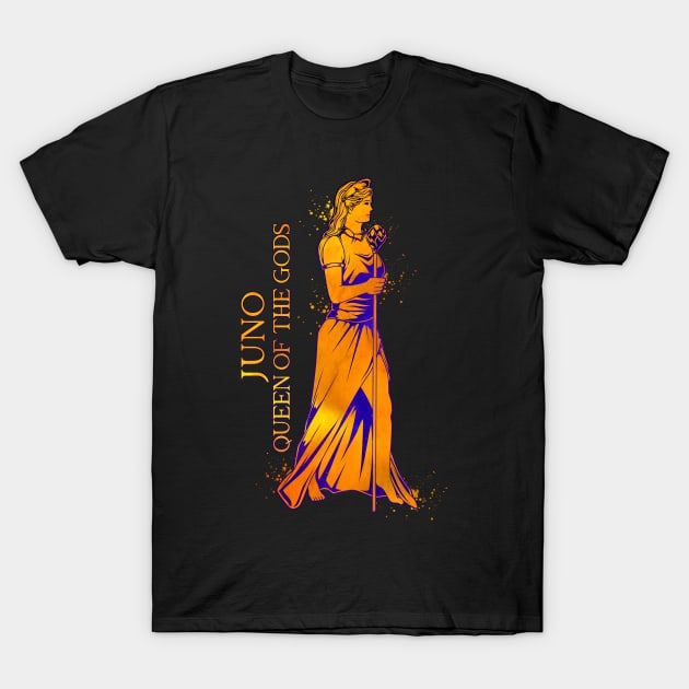 Queen of the gods - Juno T-Shirt by Modern Medieval Design